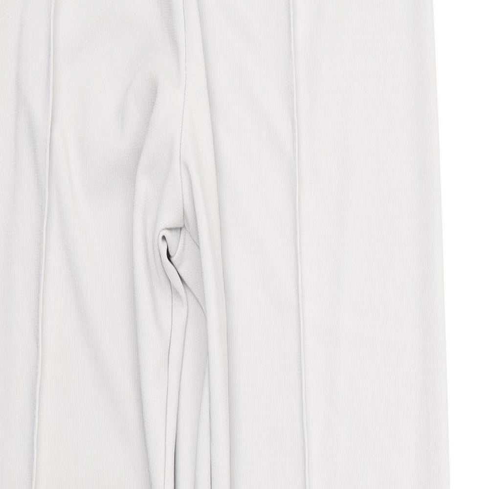 afibel Womens White   Trousers  Size 14 L33 in - Pleated