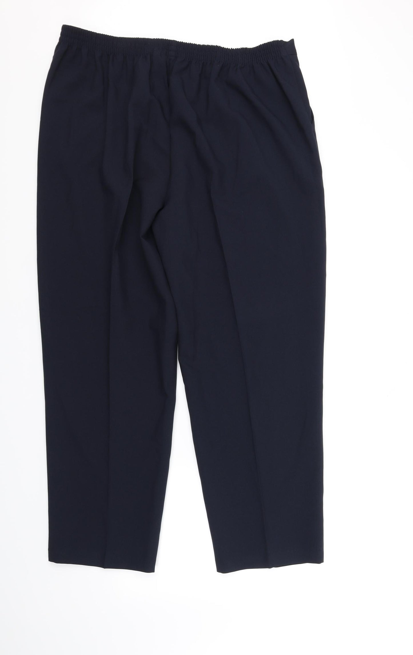 Sarah Hamilton Womens Blue   Trousers  Size 20 L31 in