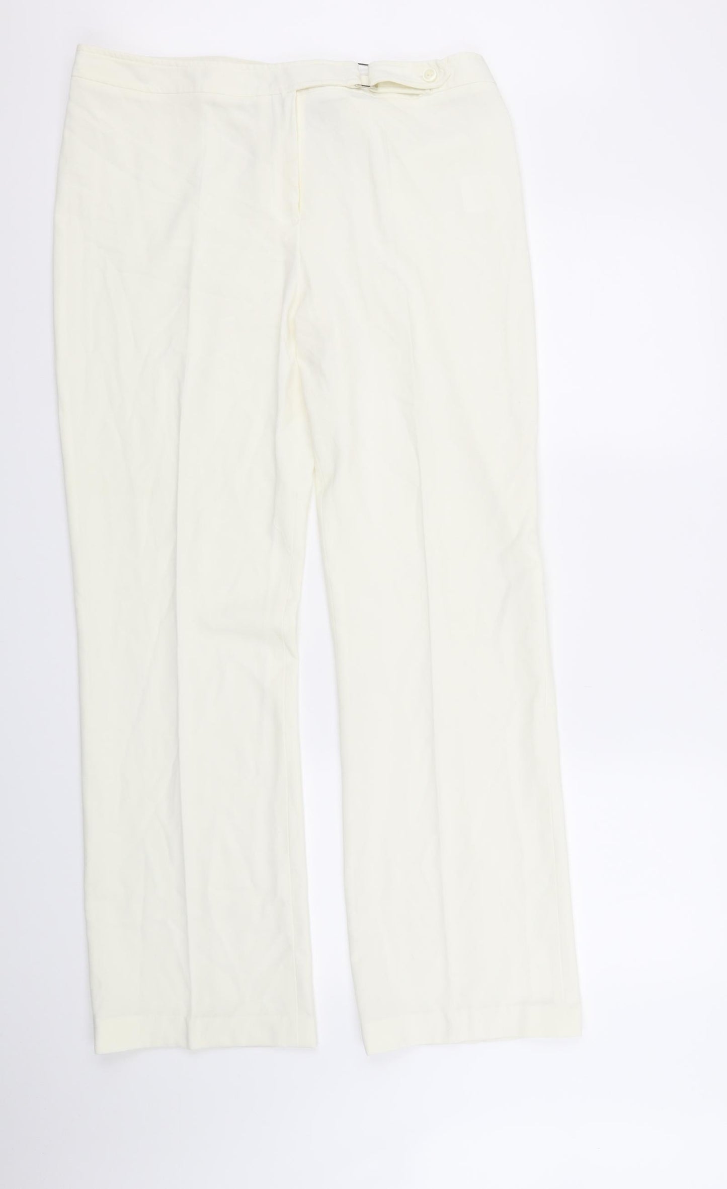 Sky Designs Womens White   Trousers  Size 16 L32 in