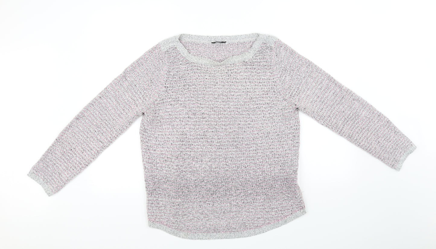 M&Co Womens Grey   Pullover Jumper Size 18
