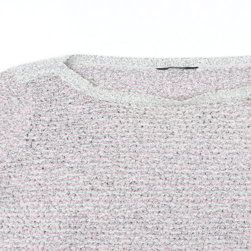 M&Co Womens Grey   Pullover Jumper Size 18