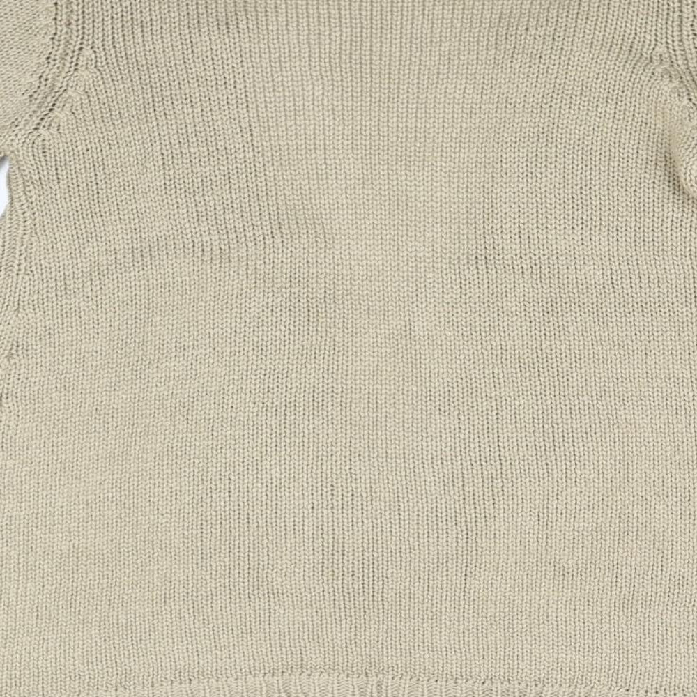 Redoute Womens Beige   Cardigan Jumper Size 12