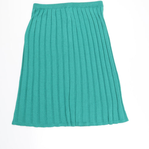 Equinox Womens Green   Flare Skirt Size 32 in