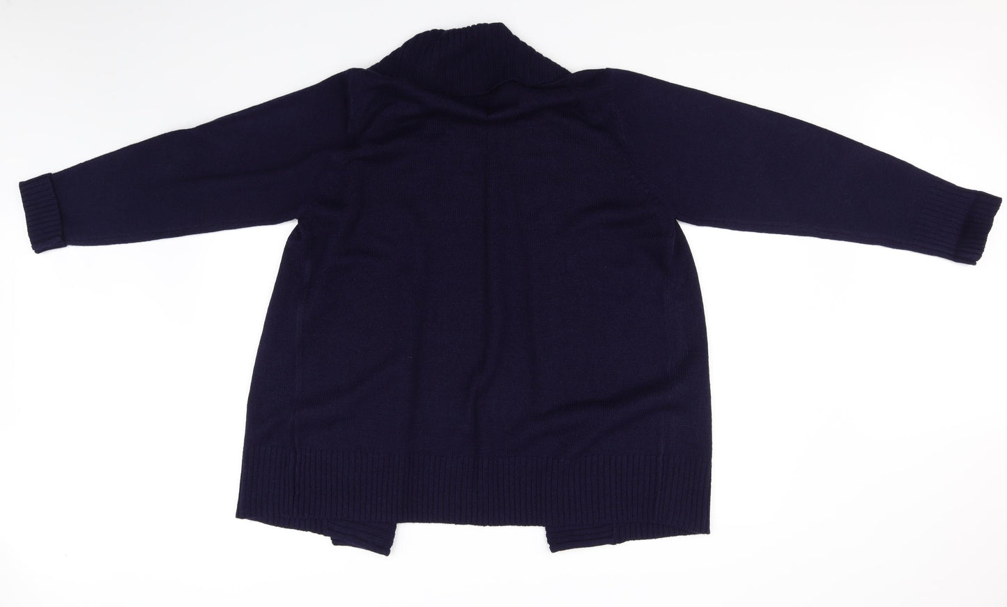 EWM  Womens Blue   Cardigan Jumper Size L