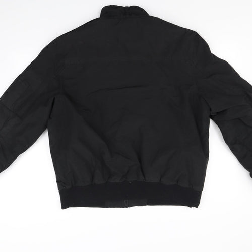 UrbanSpirit Mens Black Houndstooth  Jacket  Size L