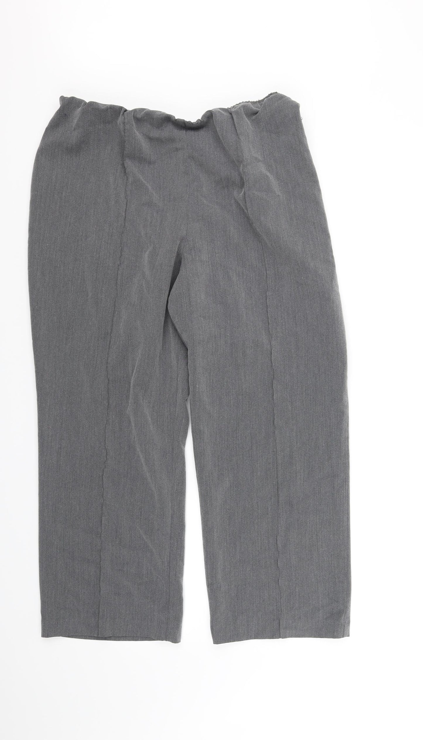 Bonmarche Womens Grey   Trousers  Size 18 L28 in
