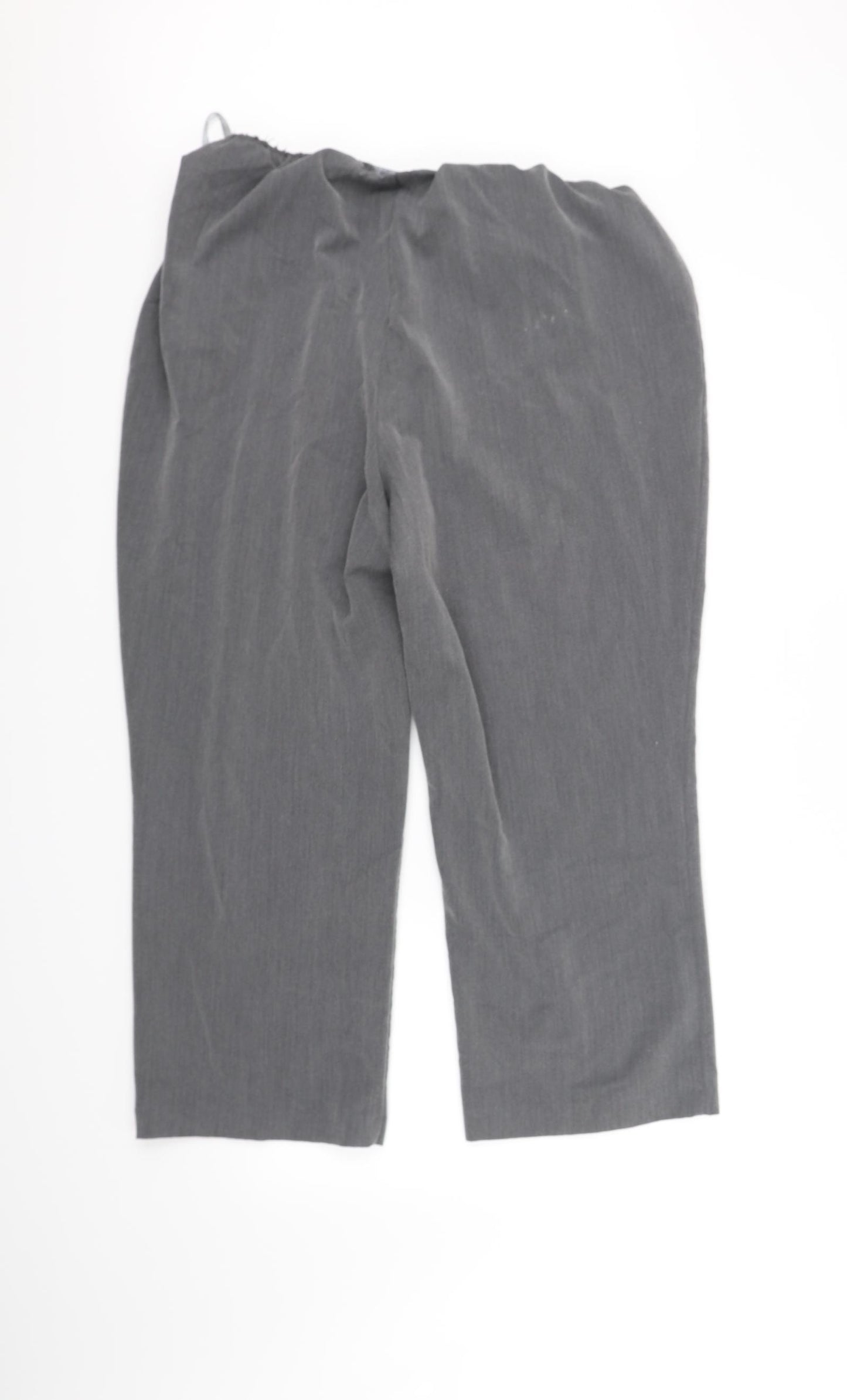 Bonmarche Womens Grey   Trousers  Size 18 L28 in