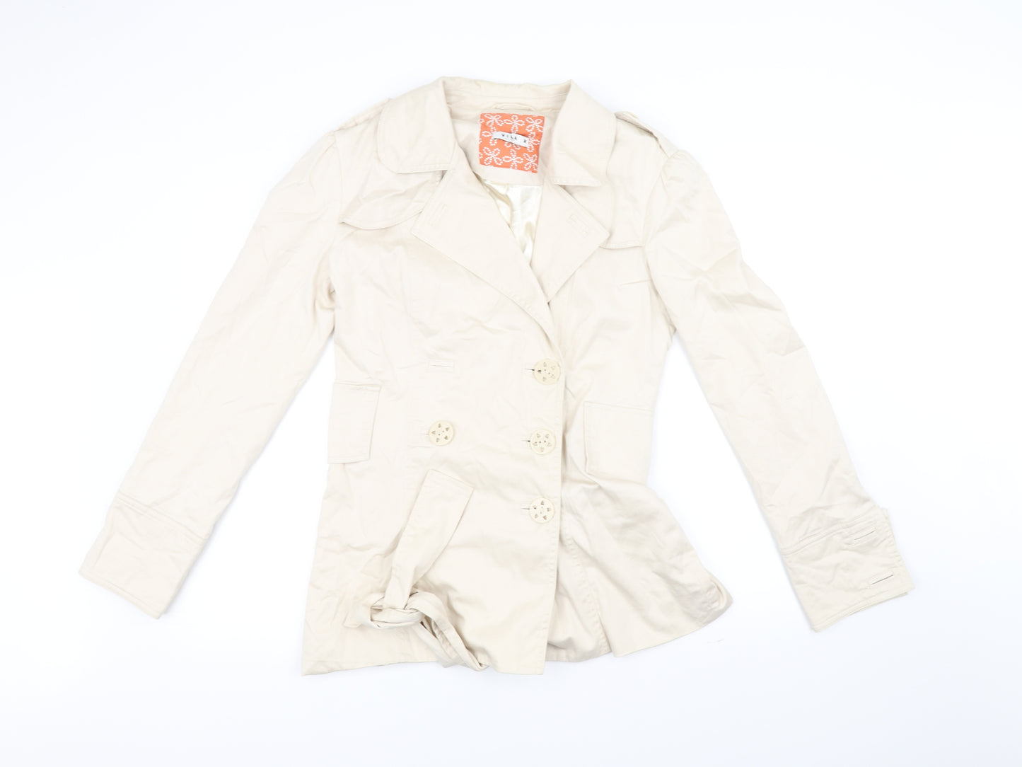 Villa Collection Womens Beige   Jacket  Size M