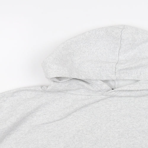 PRETTYLITTLETHING Womens Grey   Pullover Hoodie Size S