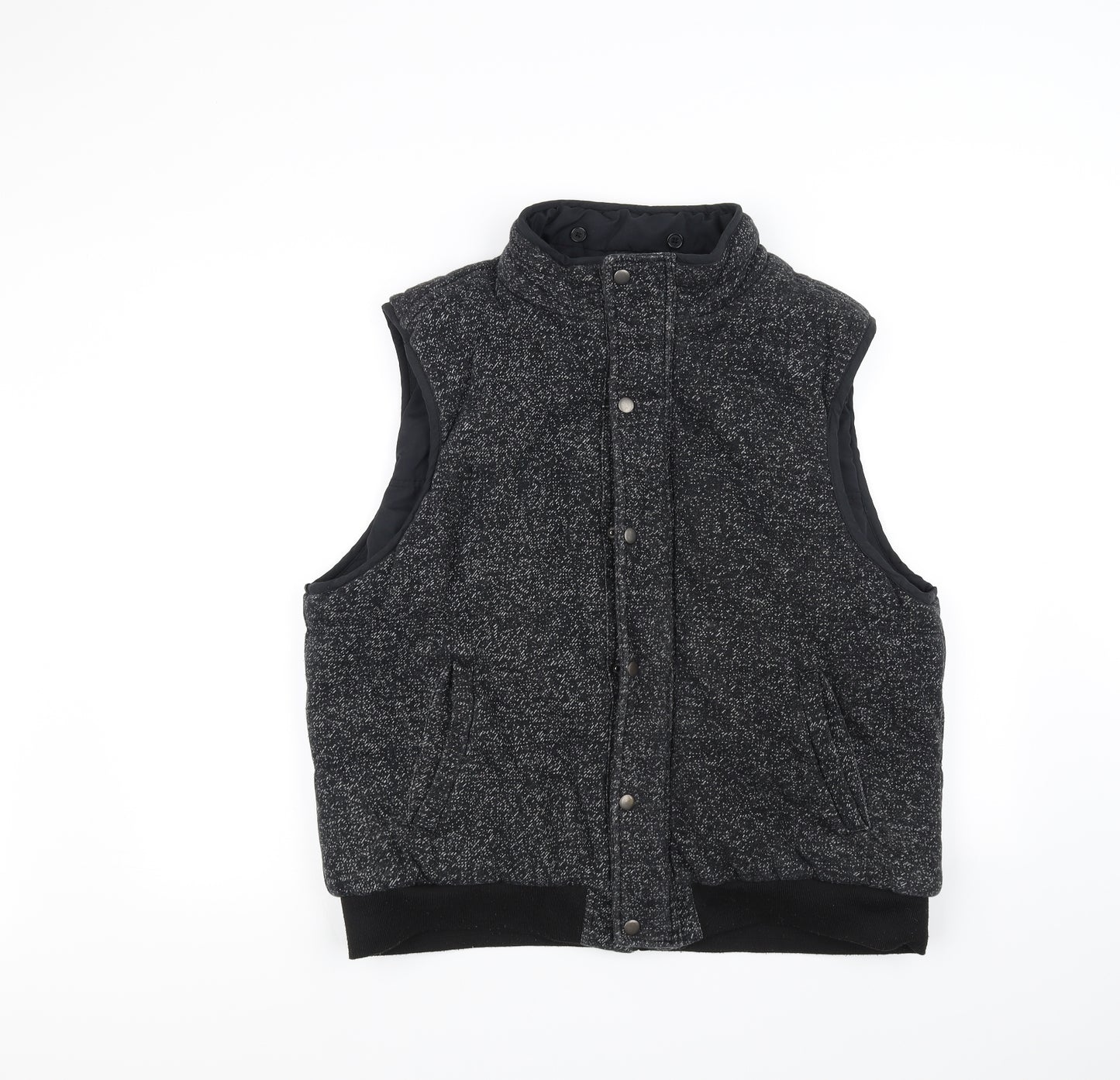 Cedar Wood State Womens Black   Gilet Coat Size XL