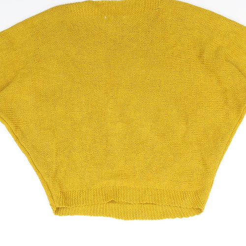 Isabella D Mens Yellow   Pullover Jumper Size M