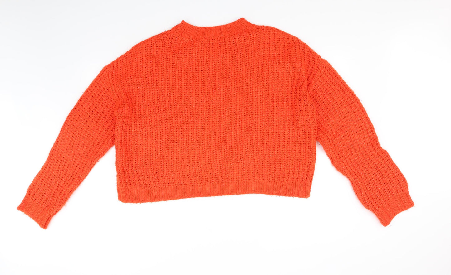 Primark Womens Orange   Pullover Jumper Size L