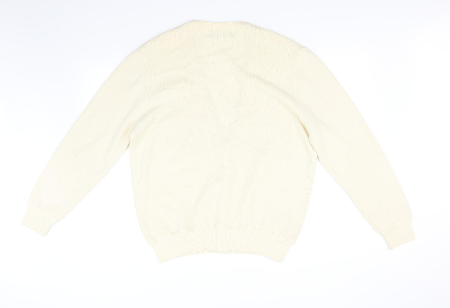 Pierre Cardin Mens Beige   Cardigan Jumper Size XL