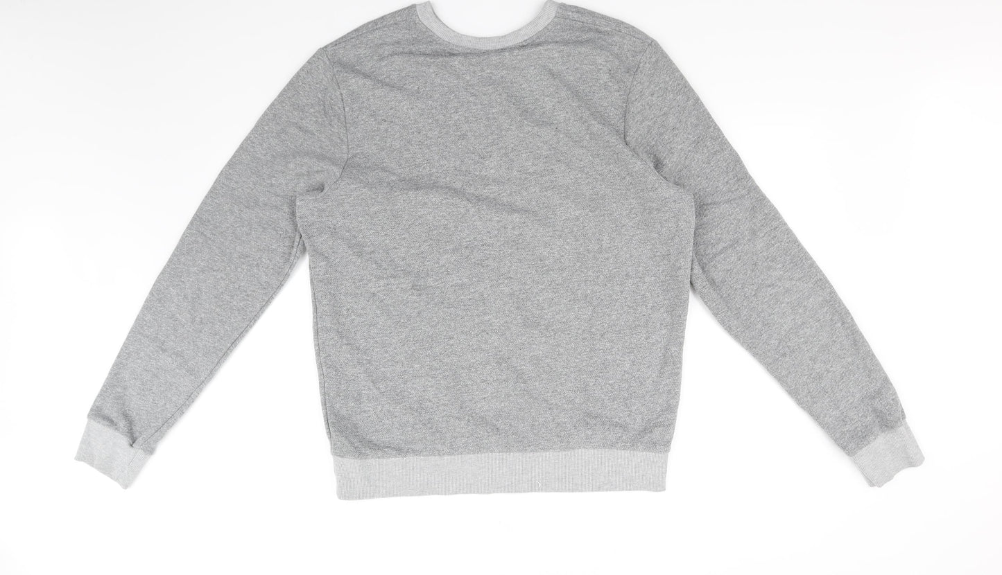Topman Mens Grey   Pullover Jumper Size L