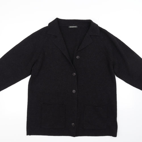 Hawkshead Womens Black   Cardigan Jumper Size L