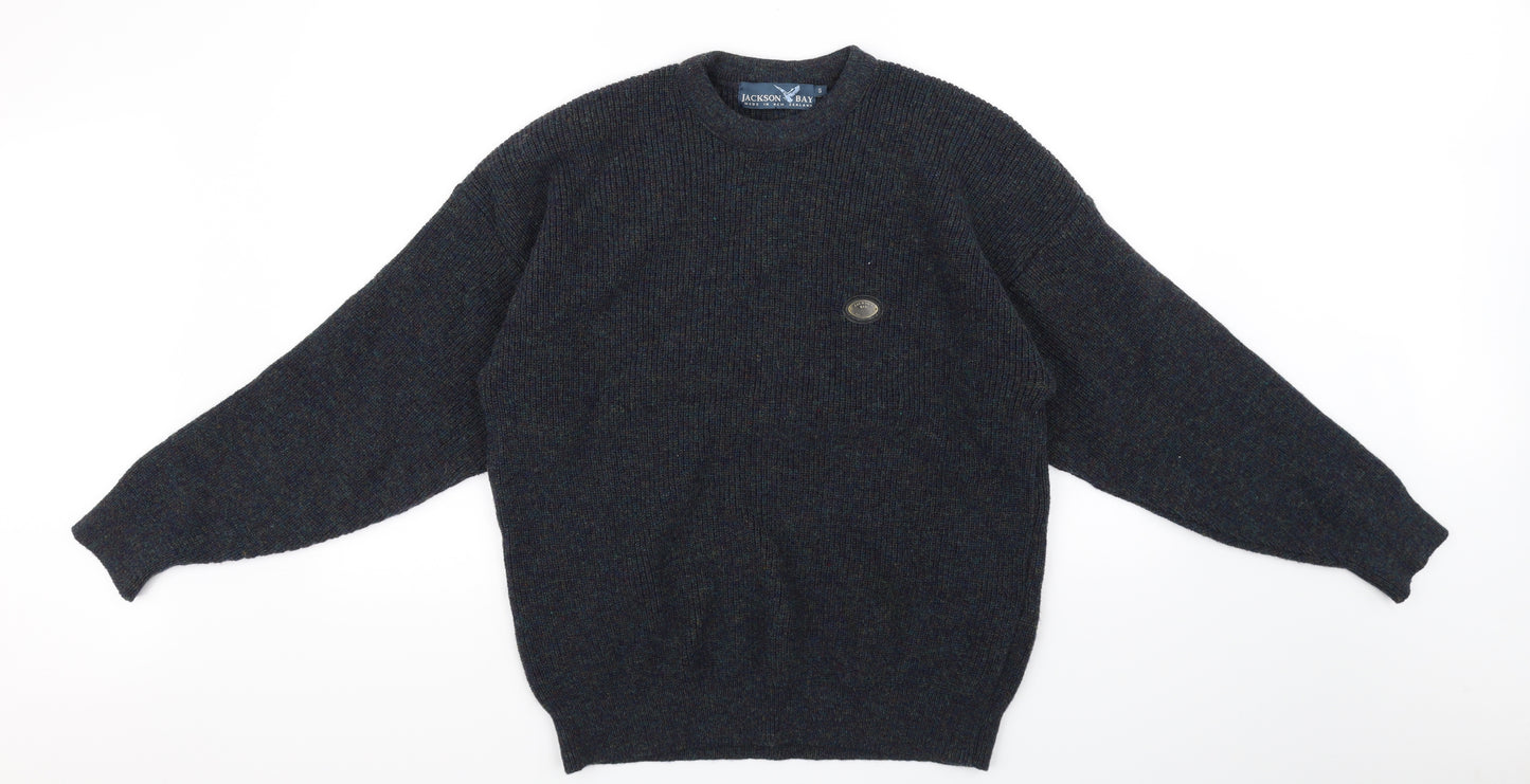 jackson bay Mens Grey   Pullover Jumper Size S