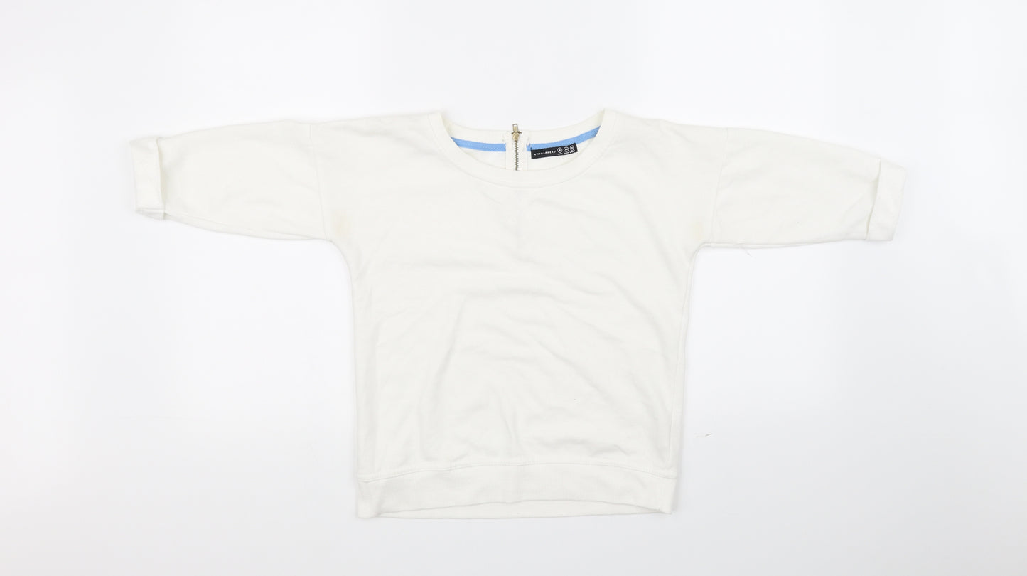 Atmosphere Womens White   Pullover Jumper Size 6