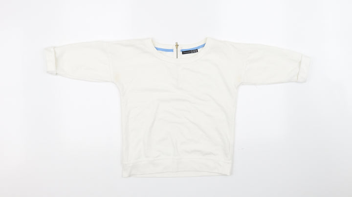 Atmosphere Womens White   Pullover Jumper Size 6