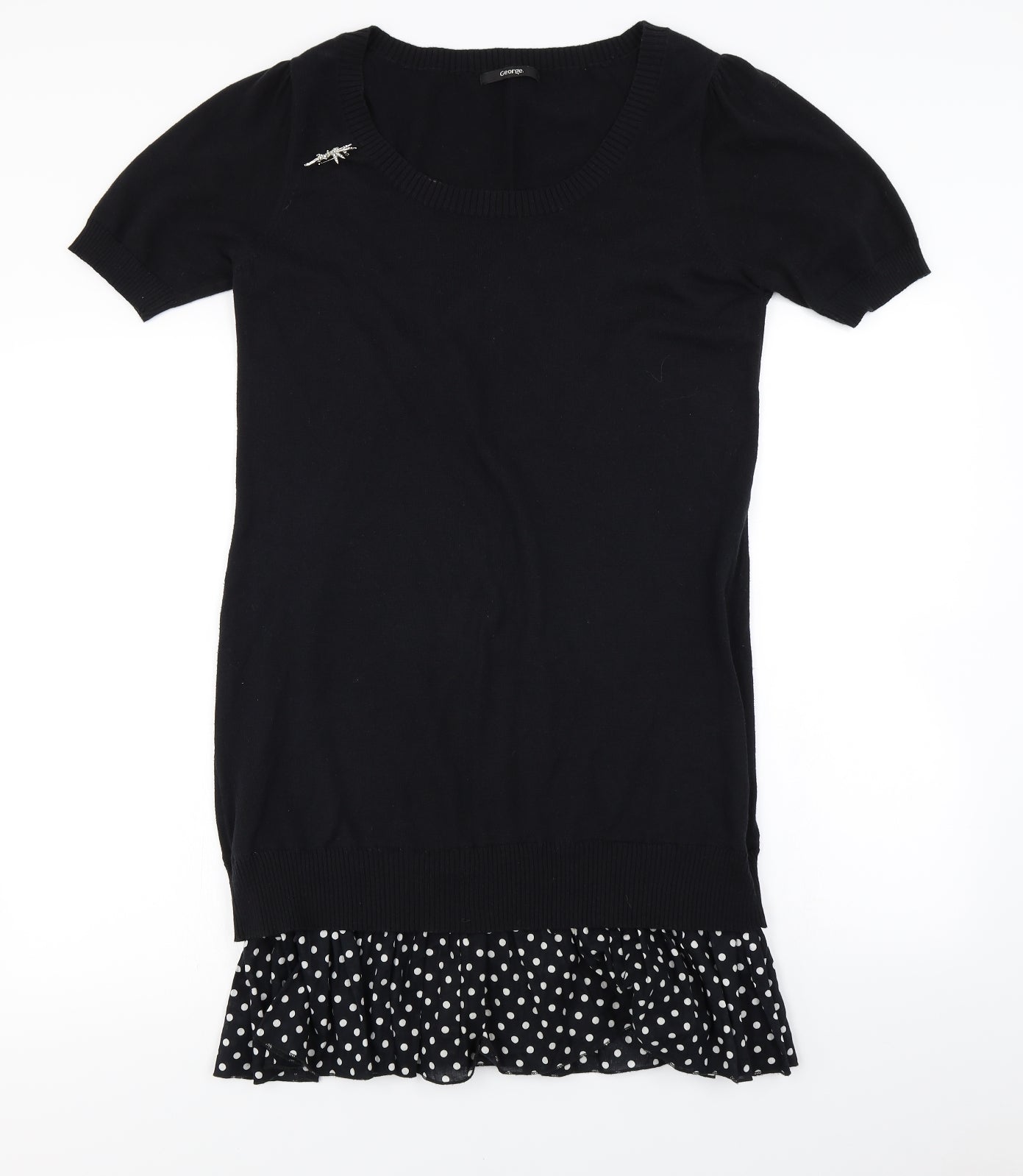 George  Womens Black   Jumper Dress  Size 14