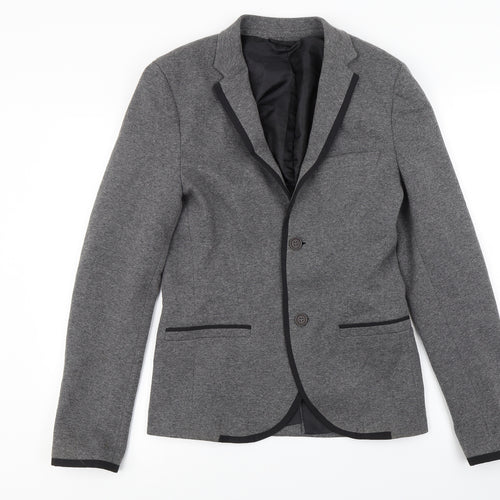 Nutmeg Mens Grey   Jacket Blazer Size 36