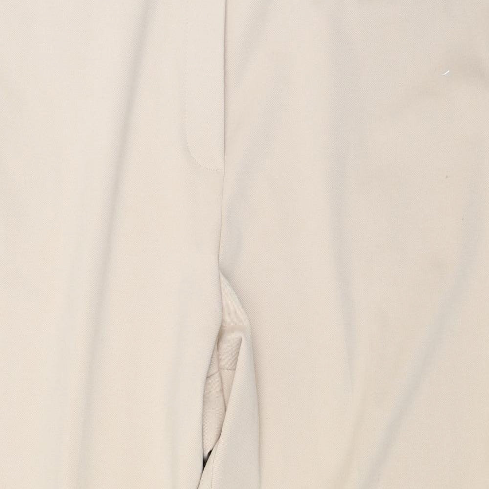 Marks and Spencer  Womens Beige   Trousers  Size 24 L26 in