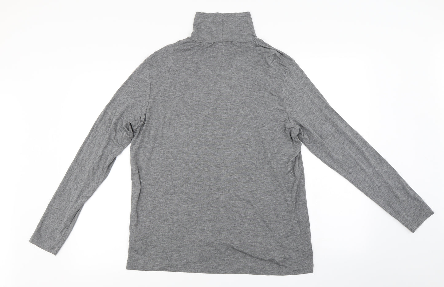 H&M  Womens Grey   Basic T-Shirt Size L