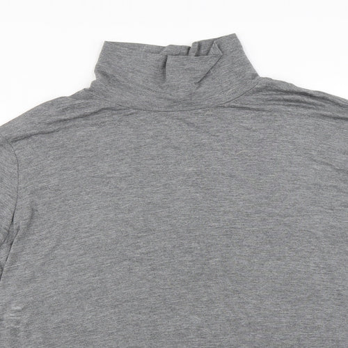 H&M  Womens Grey   Basic T-Shirt Size L
