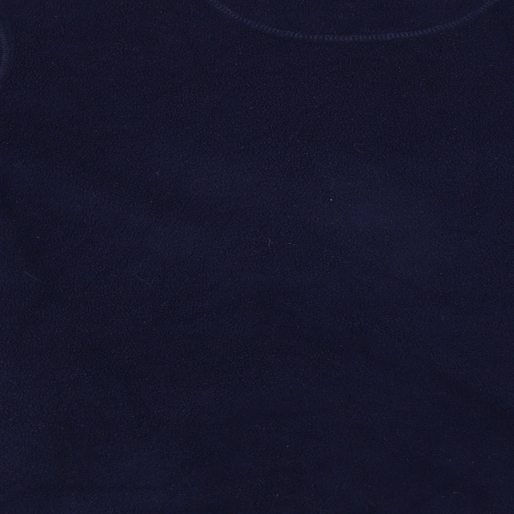 Debbie Morgan  Womens Blue   Full Zip Jumper Size M