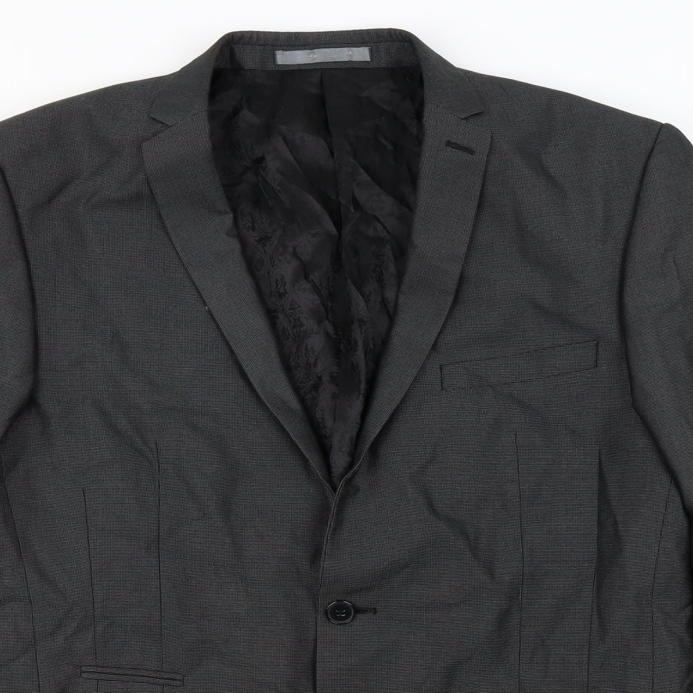 Redherring   Mens Grey   Jacket Blazer Size 40