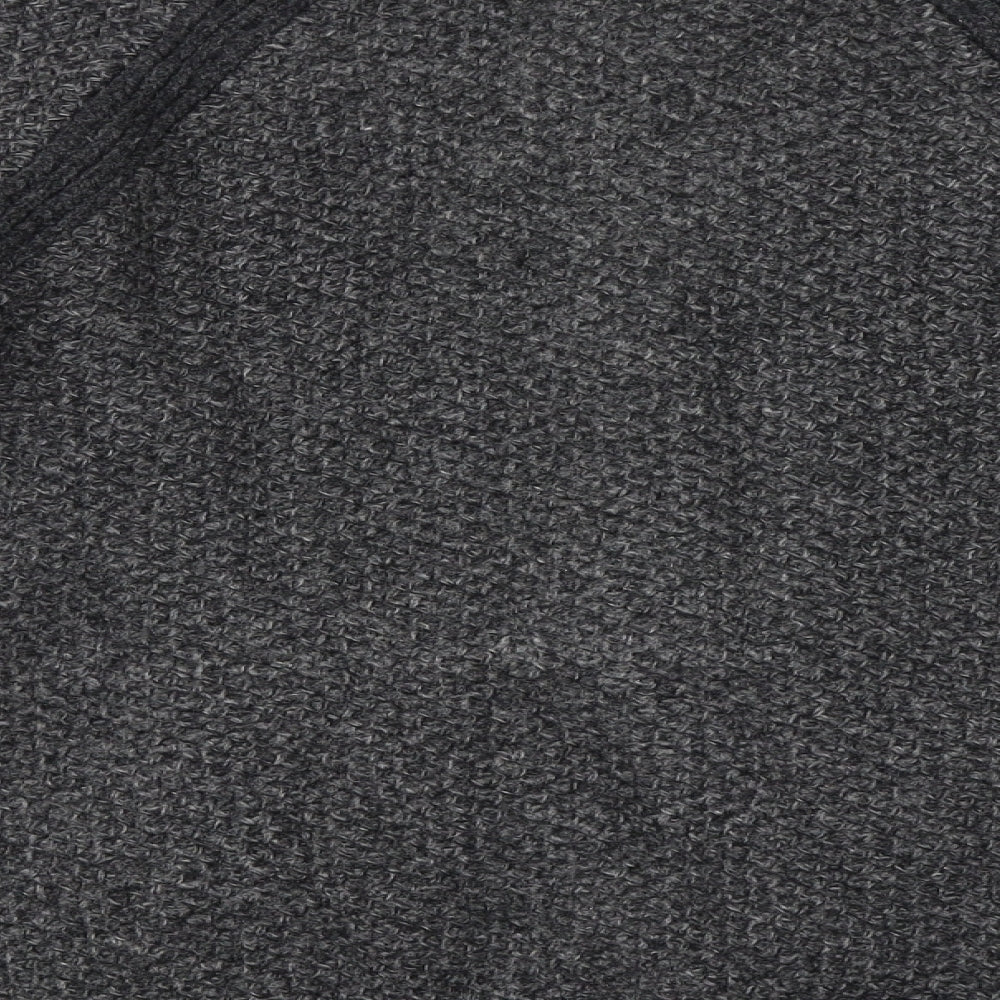 HIJKLM  Mens Grey   Full Zip Jumper Size M