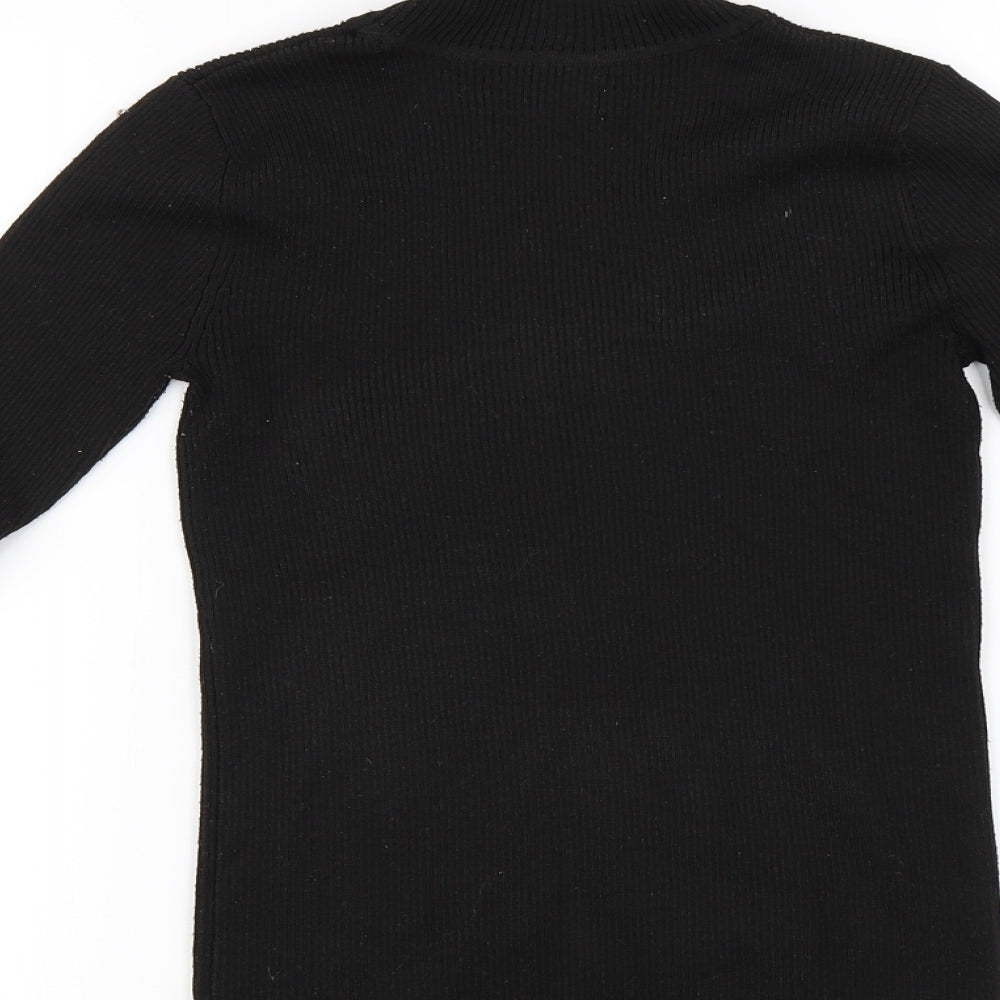 Papaya  Womens Black   Pullover Jumper Size 12