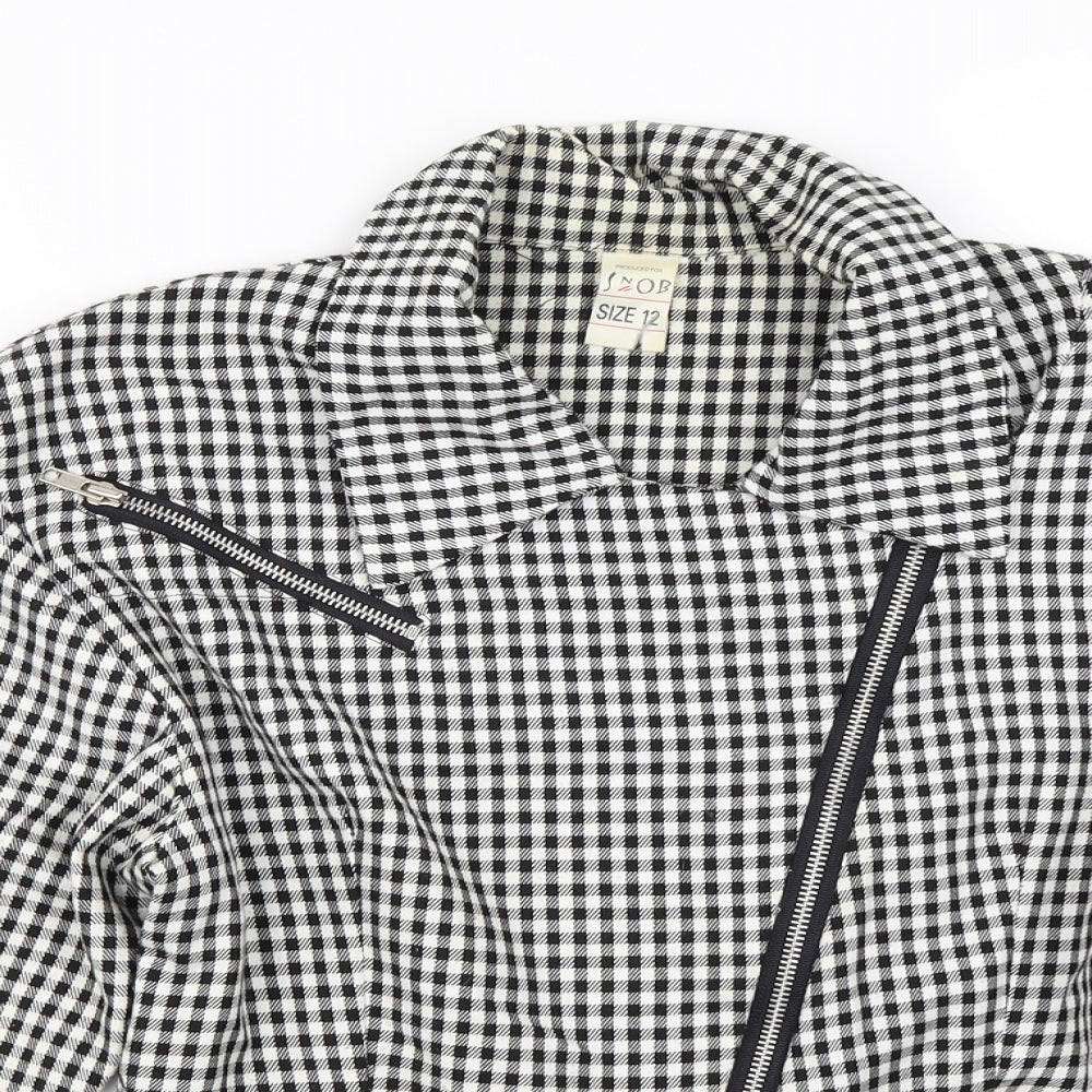 Snob Womens White   Jacket Coat Size 12