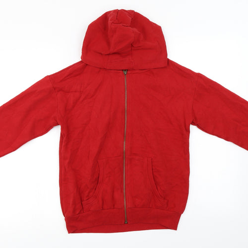 NEXT Boys Red   Full Zip Hoodie Size 12 Years