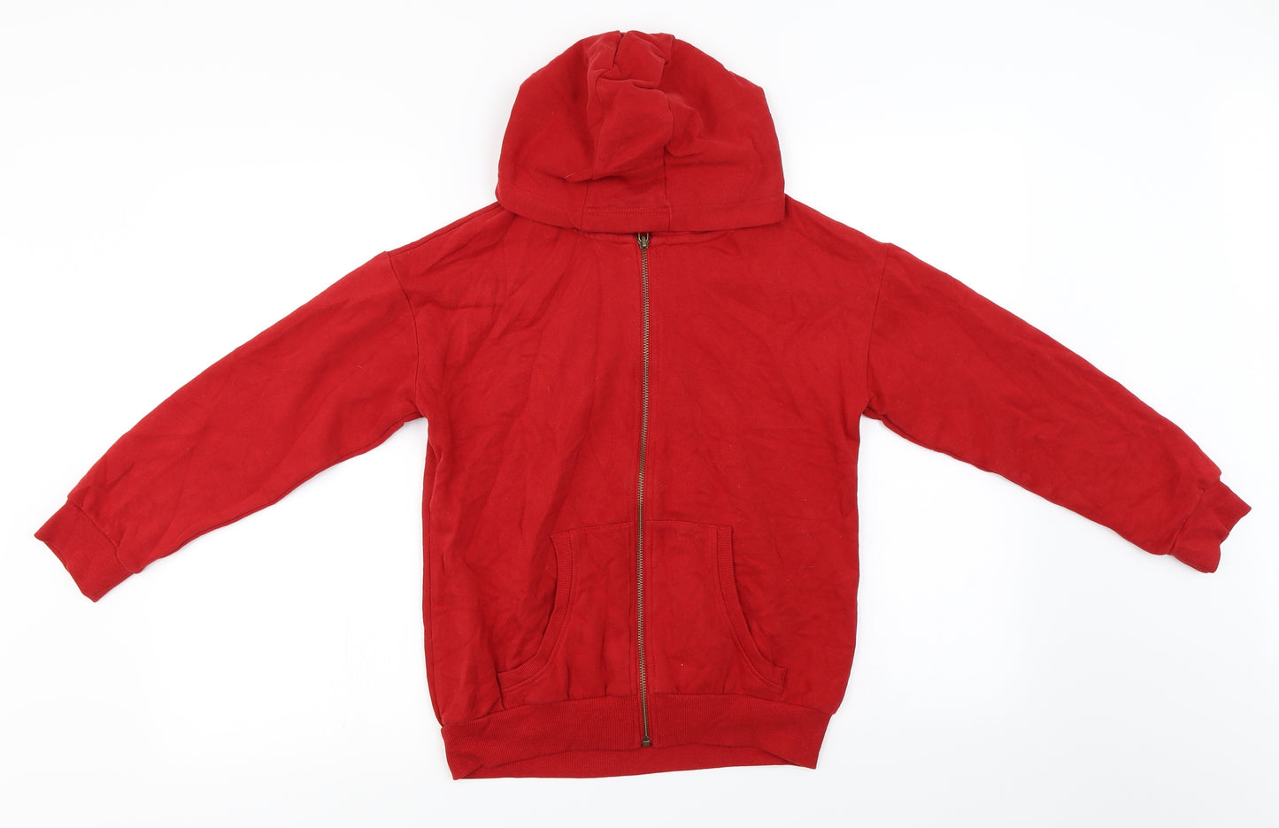 NEXT Boys Red   Full Zip Hoodie Size 12 Years