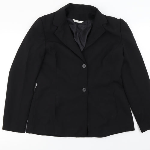 George  Womens Black   Jacket Blazer Size 14