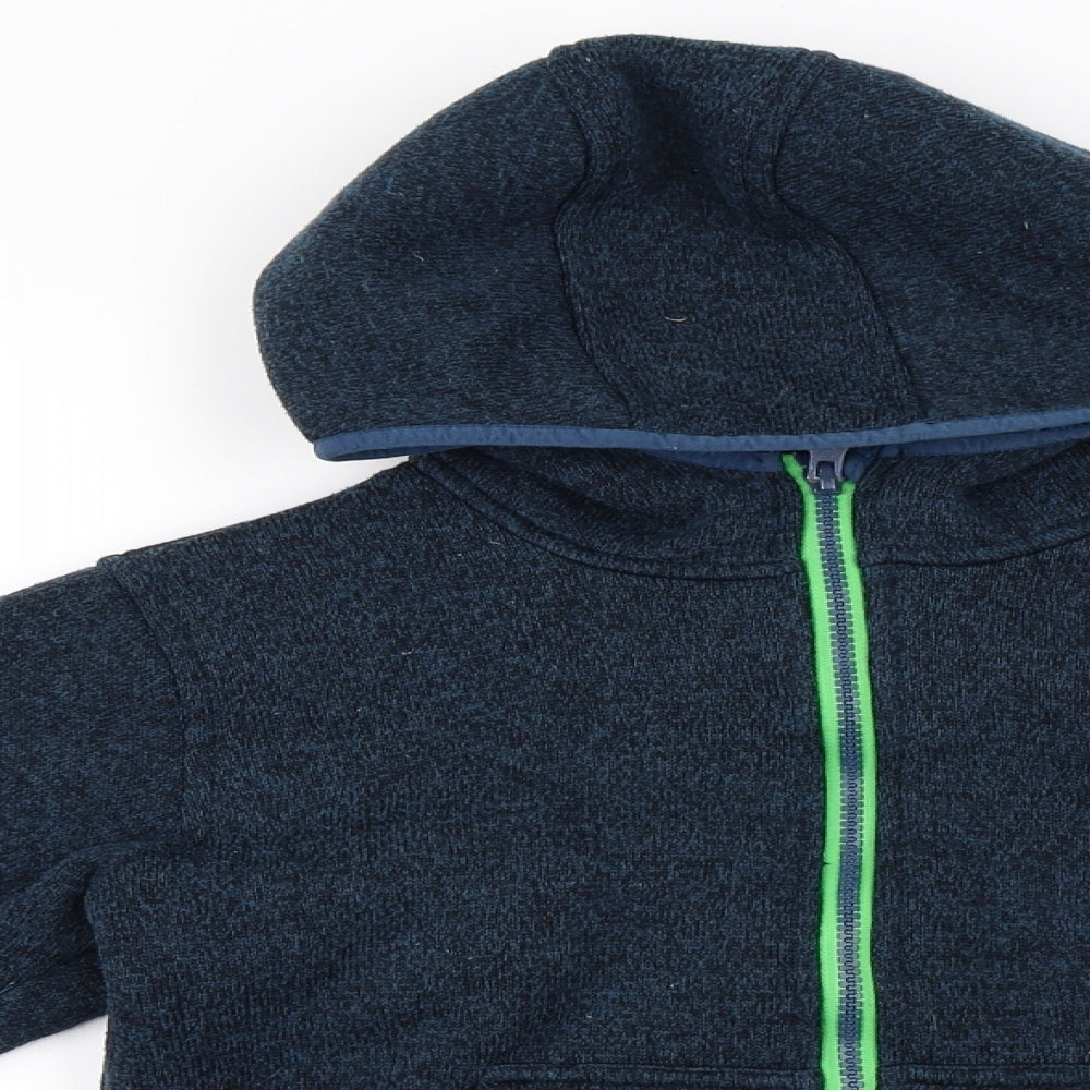 Hi Gear  Boys Blue   Full Zip Hoodie Size 11-12 Years