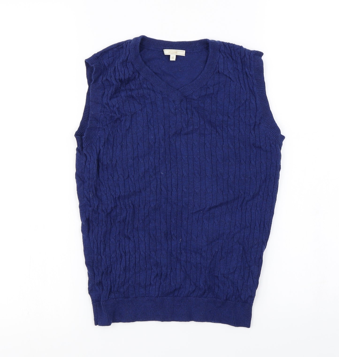 John Lewis  Boys Blue   Pullover Sweatshirt Size 10 Years