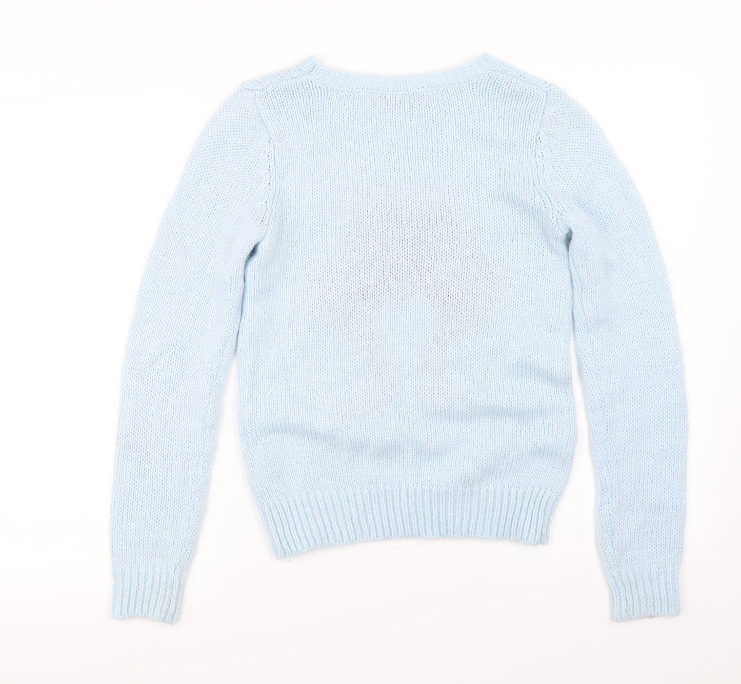 Dorothy Perkins  Womens Blue   Pullover Jumper Size 6  - Bird pattern