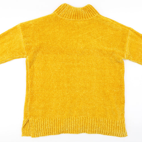 F&F  Womens Yellow   Pullover Jumper Size 12