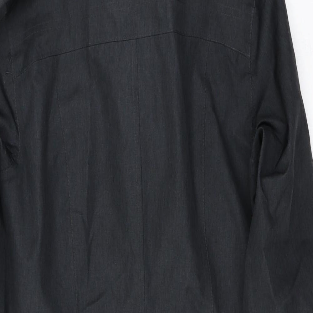 MONDETTA  Womens Black   Rain Coat Coat Size S