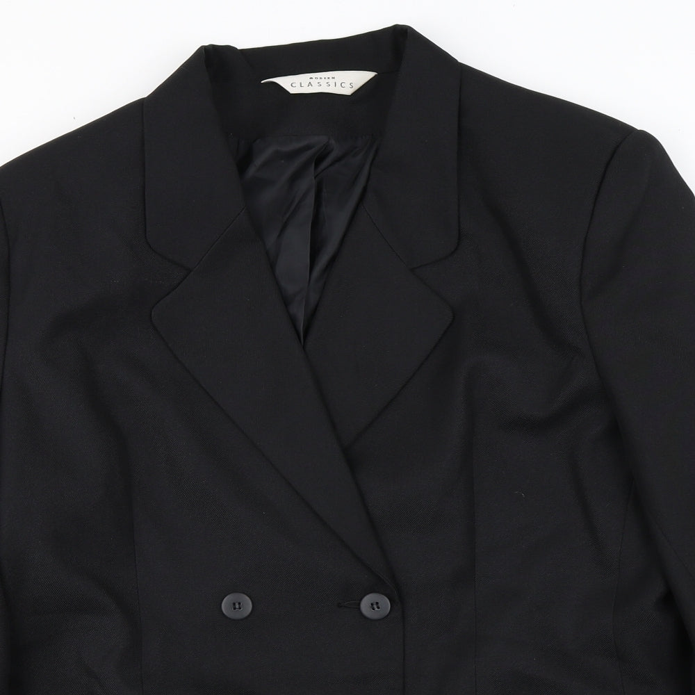 Modern classics  Womens Black   Jacket Blazer Size 16