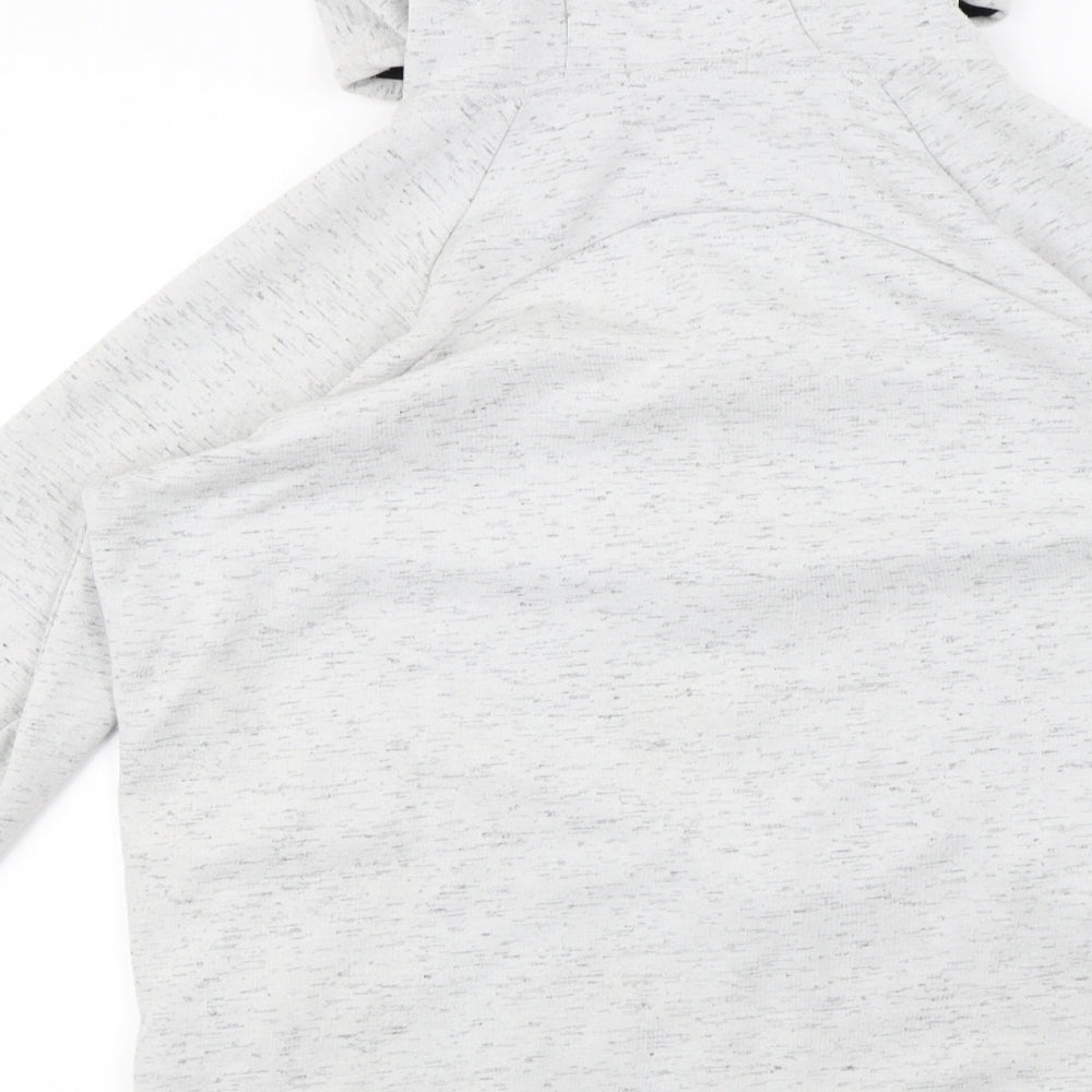 Primark  Womens White   Full Zip Hoodie Size L