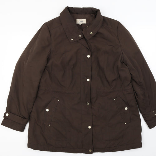 Marks and Spencer  Womens Brown   Jacket Coat Size 16