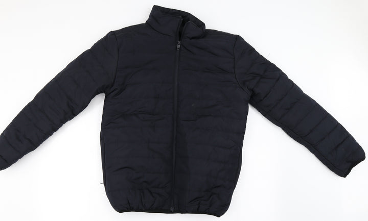 French Connection Womens Blue Jacket Coat Size M