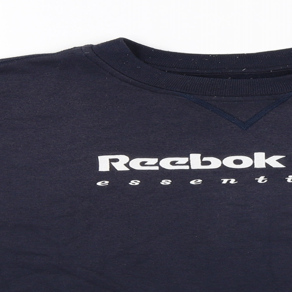 Reebok  Womens Black   Pullover Jumper Size 12