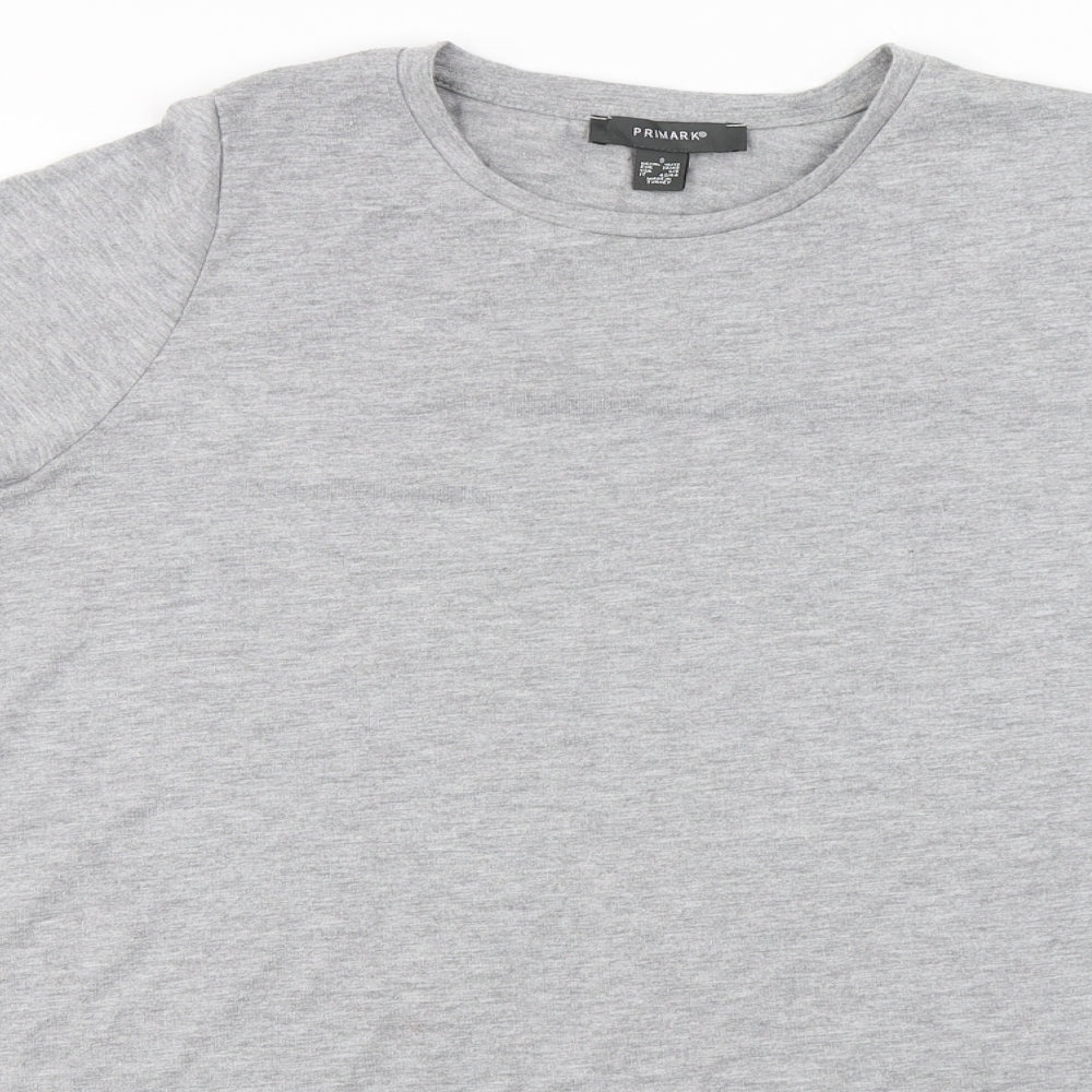 Primark  Womens Grey   Basic T-Shirt Size S