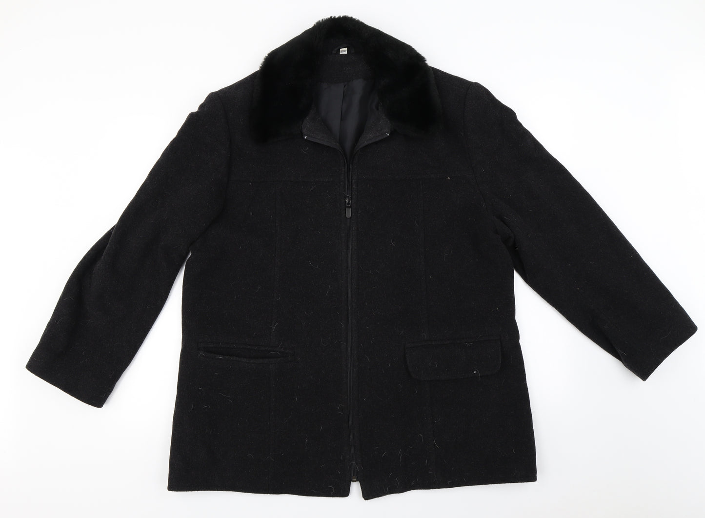 Bonmarché  Womens Black   Jacket Coat Size 20