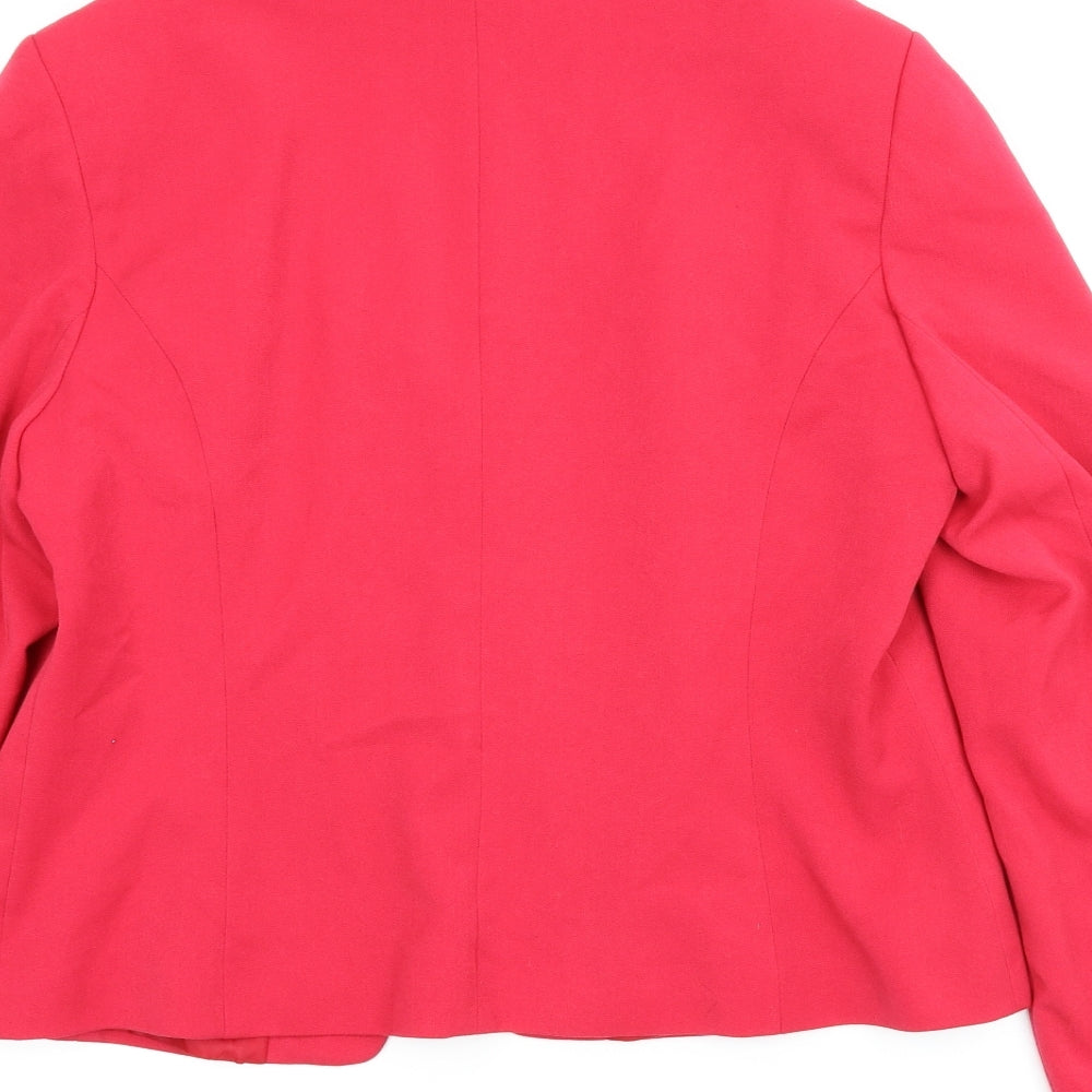 Atmopshere Womens Red   Jacket  Size 16  - Chanel jacket