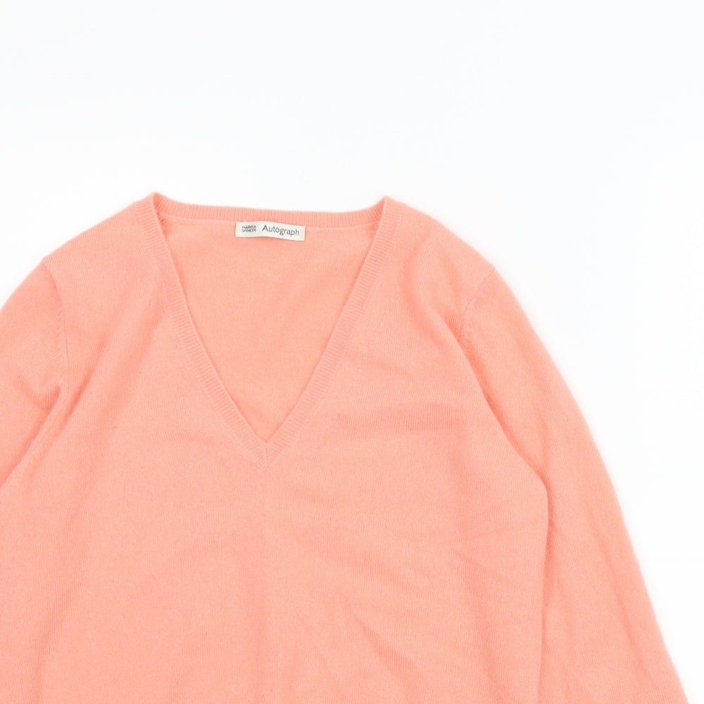 M&S Womens Pink   Pullover Jumper Size 14
