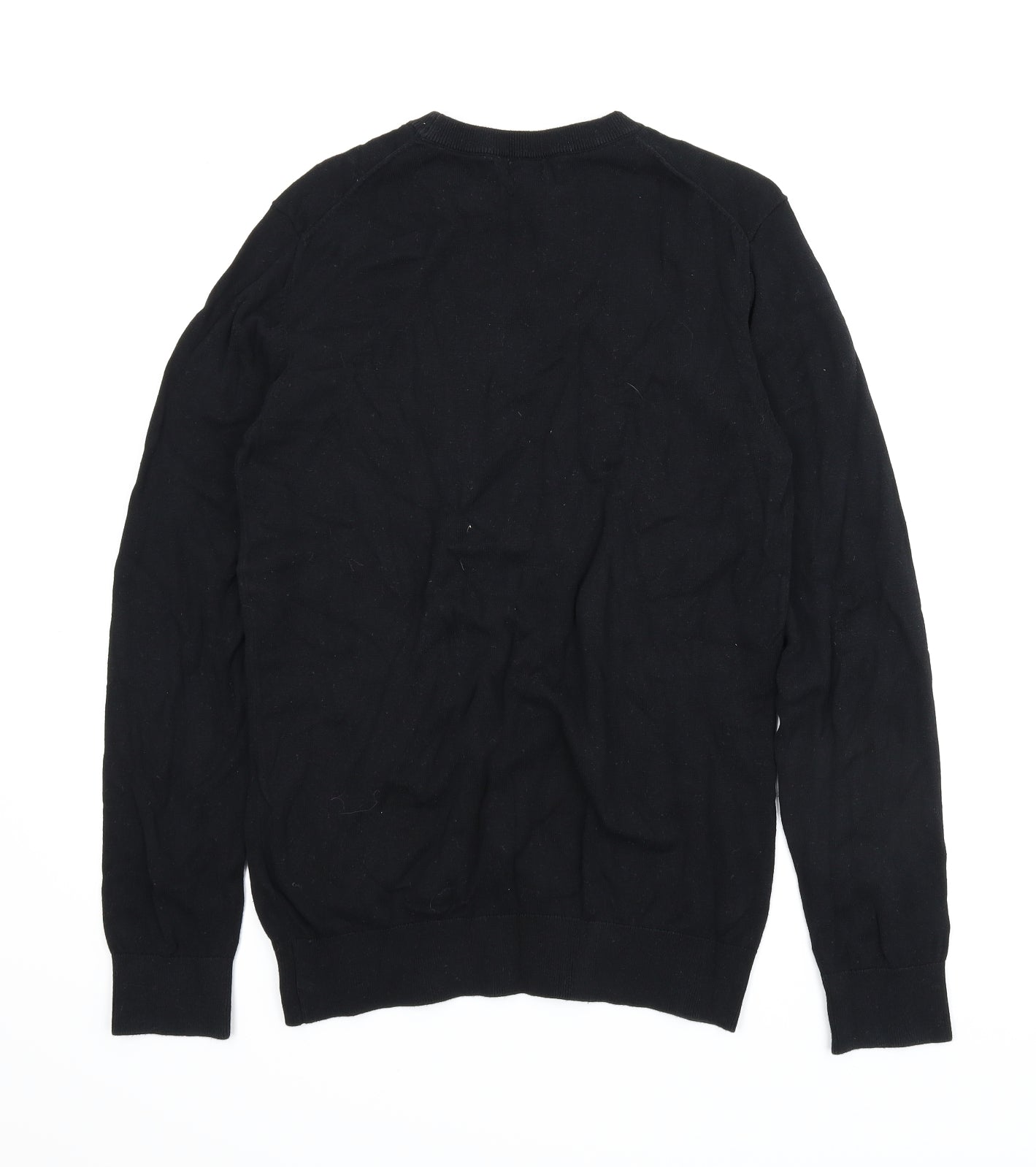 H&M Mens Black   Pullover Jumper Size S